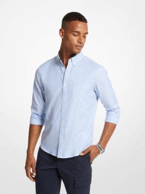 michael kors stretch cotton shirt